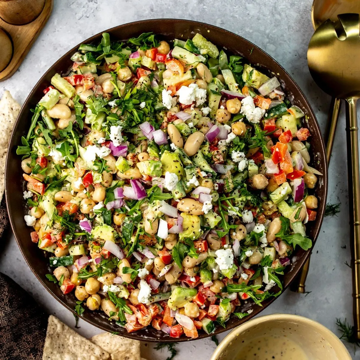 Mediterranean White Bean Salad