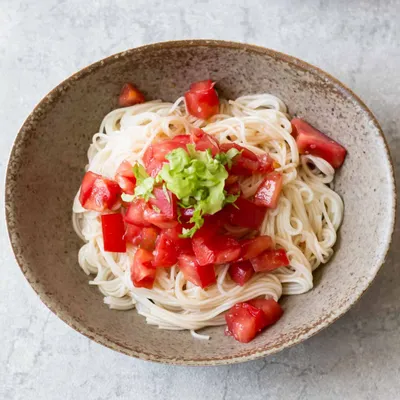 Recipe 'Refreshing Tomato Somen Noodles'