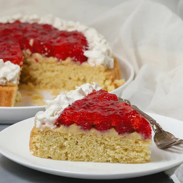 Gluten and Dairy Free German Raspberry Cake