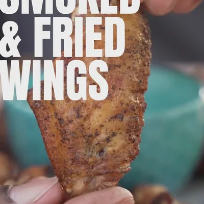 Recipe 'Tallow-Fried Chicken Wings + Ranch Verde'