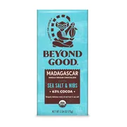 Beyond Good Sea Salt and Nibs, 63% Cocoa