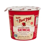 Bob's Red Mill Gluten Free Oatmeal Cup, Apple & Cinnamon