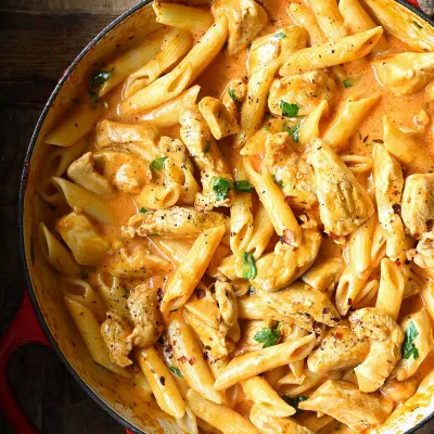 Recipe '15-Minute Chicken Pasta'