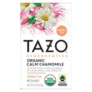 TAZO Tea Calm Chamomile Organic Herbal Tea Bags