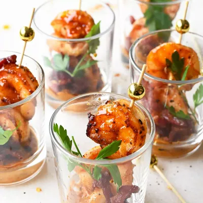Recipe 'Shrimp Pesto Shooters'
