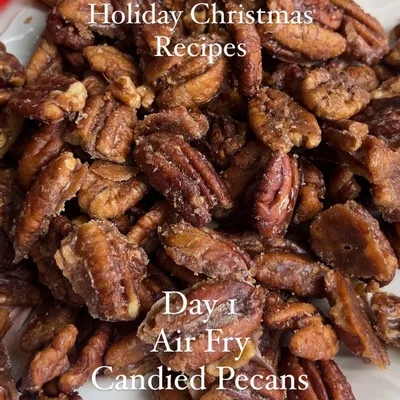 Recipe 'AIR FRY CANDIED PECANS'