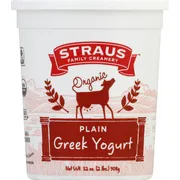 Straus Family Creamery  Plain Greek Yogurt