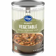 Kroger Soup, Vegetable, Hearty, Ready To Serve