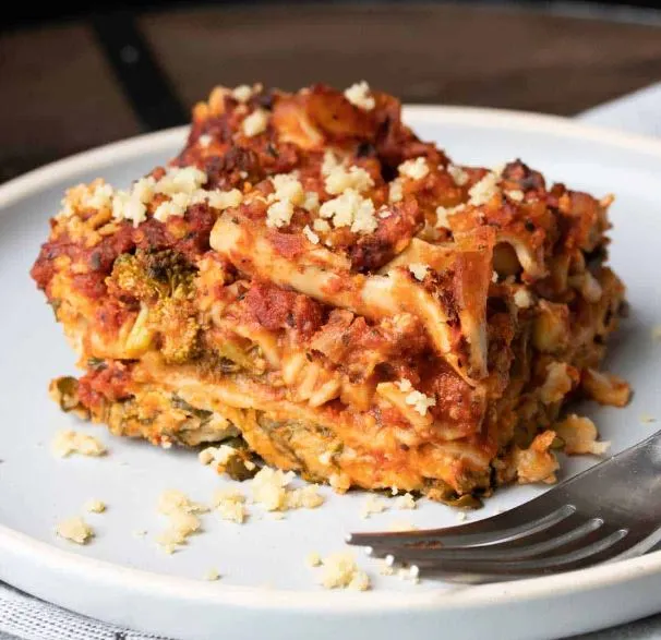 Easy Vegan Vegetable Lasagna
