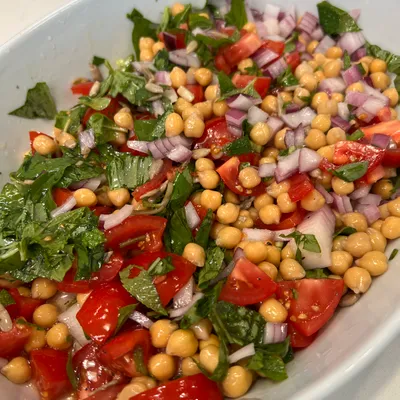 Recipe 'Garbonzo Bean Salad'
