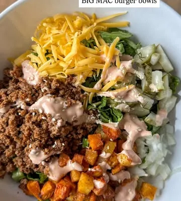 Recipe 'Big Mac Burger Bowls'