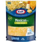 Kraft Four Cheese Mexican Style (8 oz)