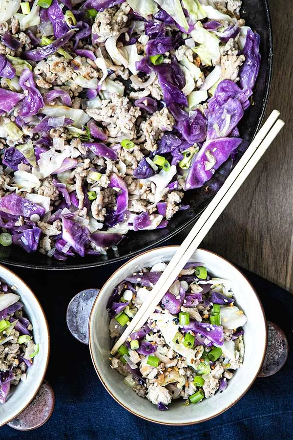 Keto Egg Roll in a Bowl