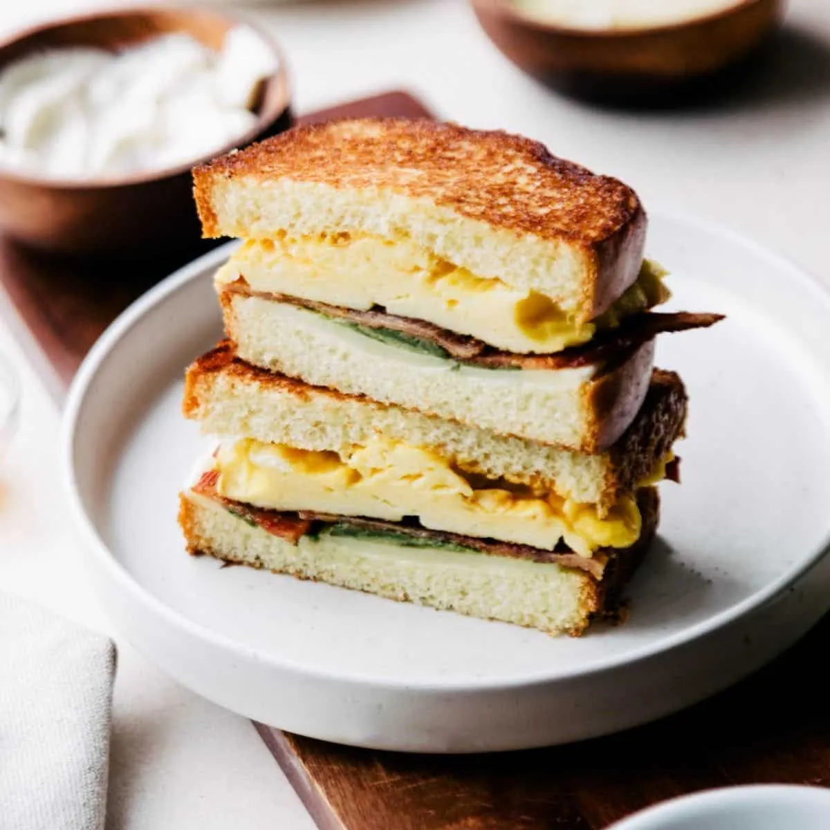Brioche Breakfast Sandwich