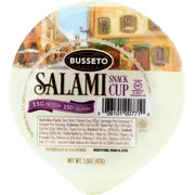 Busseto Foods Snack Cup, Salami