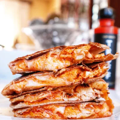 Recipe 'Spicy Chicken Quesadilla'