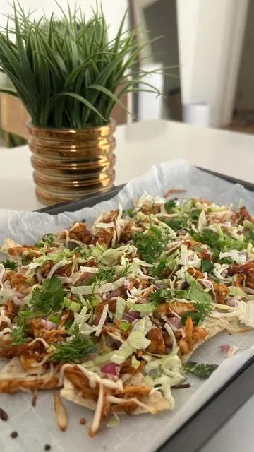 BBQ Chicken Nachos
