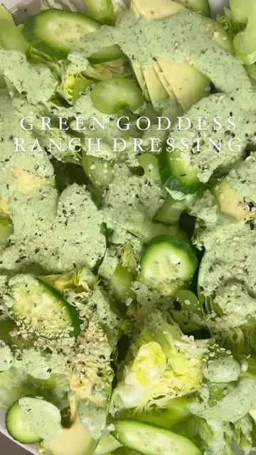Green Goddess Ranch Dressing