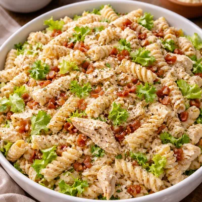 Recipe 'Chicken Caesar Protein Pasta Salad'