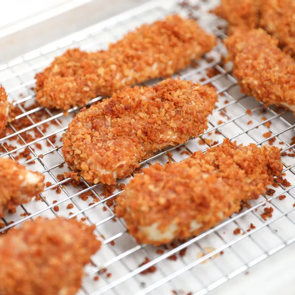 Pretzel-Crusted Chicken Tenders