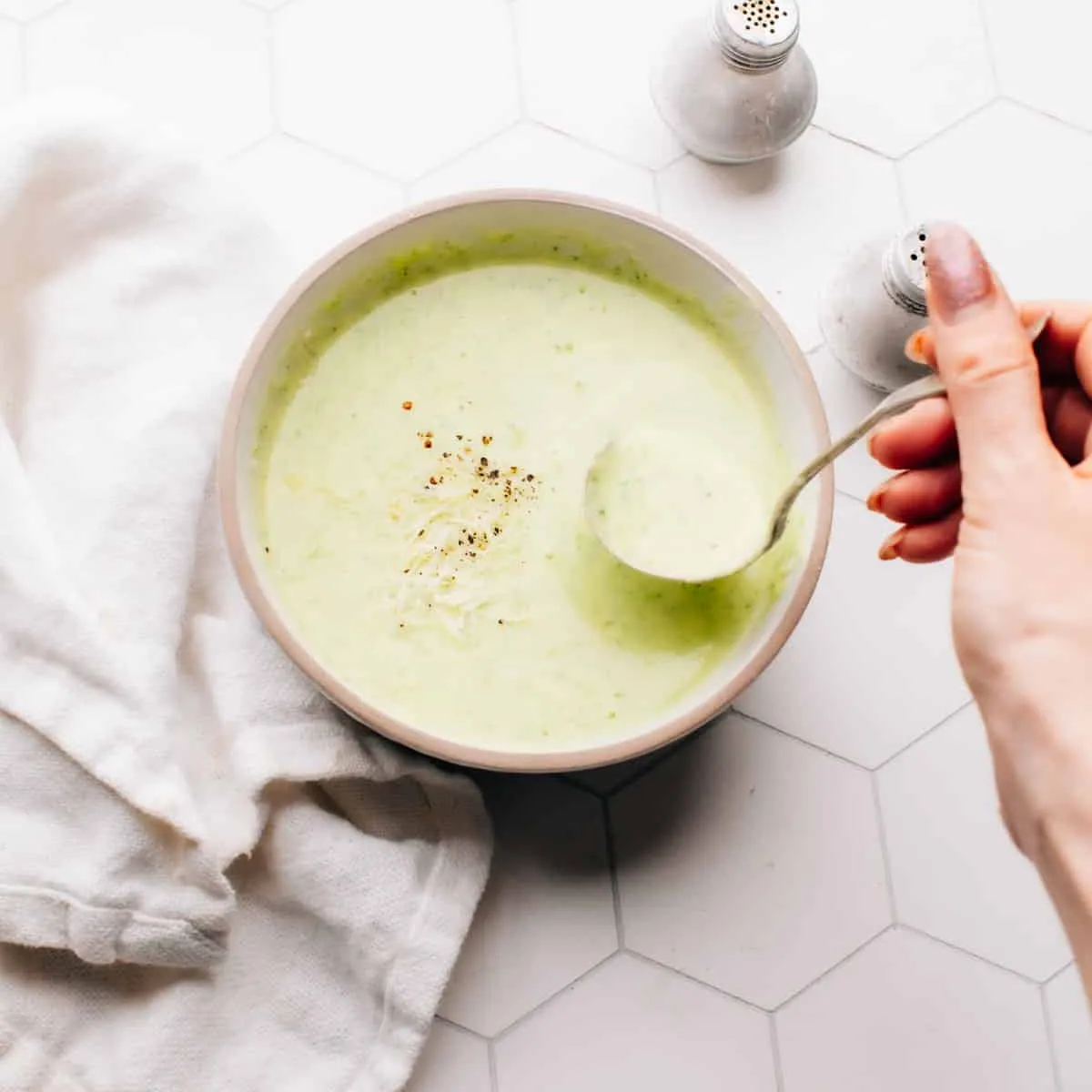 Potato Zucchini Soup