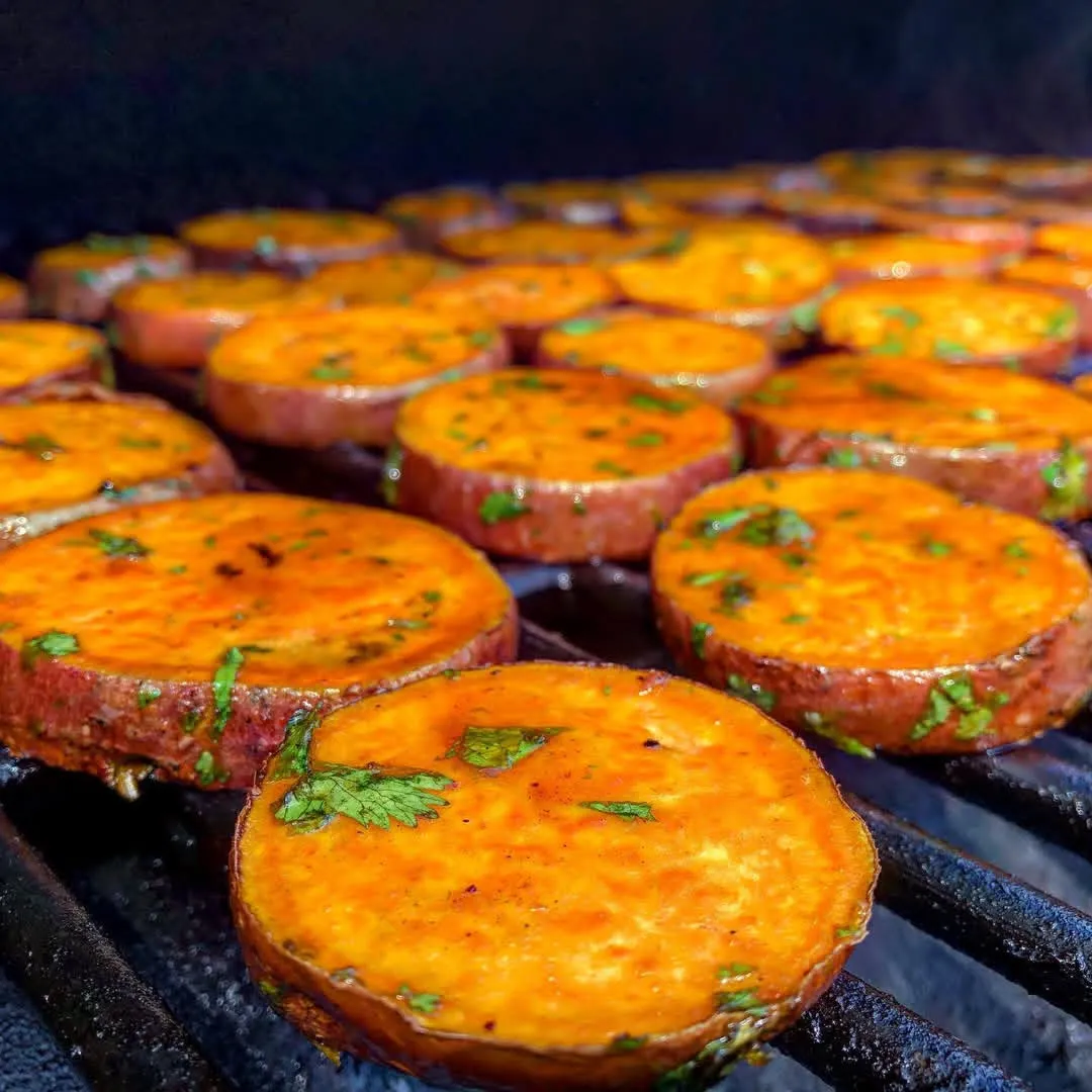 Grilled Sweet Potatoes