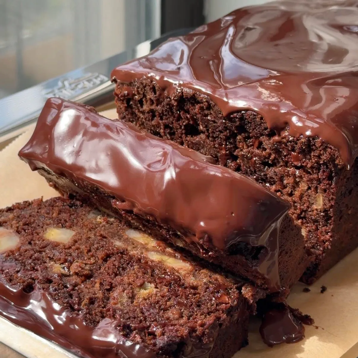 Double Chocolate Banana Bread