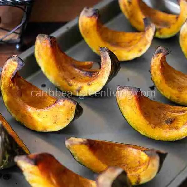 Roasted Kabocha Squash with Haitian Epis