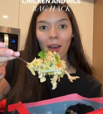 Recipe 'Rotisserie Chicken and Rice Bag'