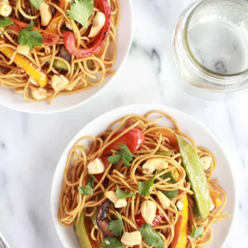 Spring Vegetable Lo Mein