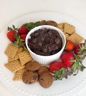 Recipe 'HEALTHY BROWNIE BATTER DIP'