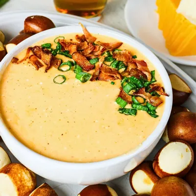 Recipe 'Beer Cheese Pretzel Dip'