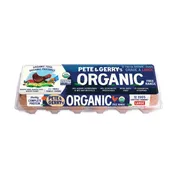 Pete and Gerry’s Organic Eggs Eggs, Pasture Raised, Brown, Large
