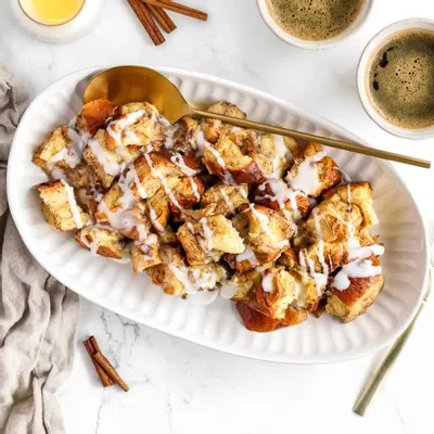 Recipe 'Slow Cooker Cinnamon Bread Pudding'