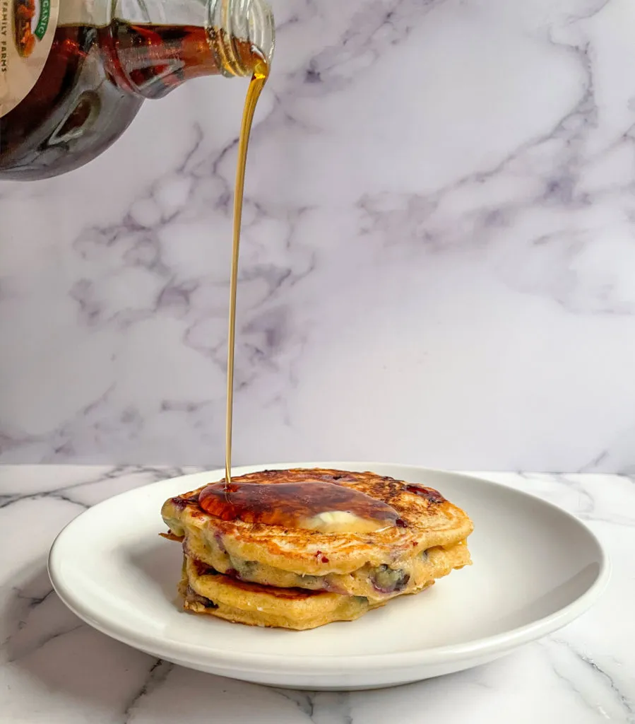 Blueberry Lemon Pancakes For Meal Prep