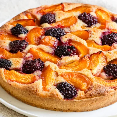 Recipe 'French Blackberry Apricot Tart'