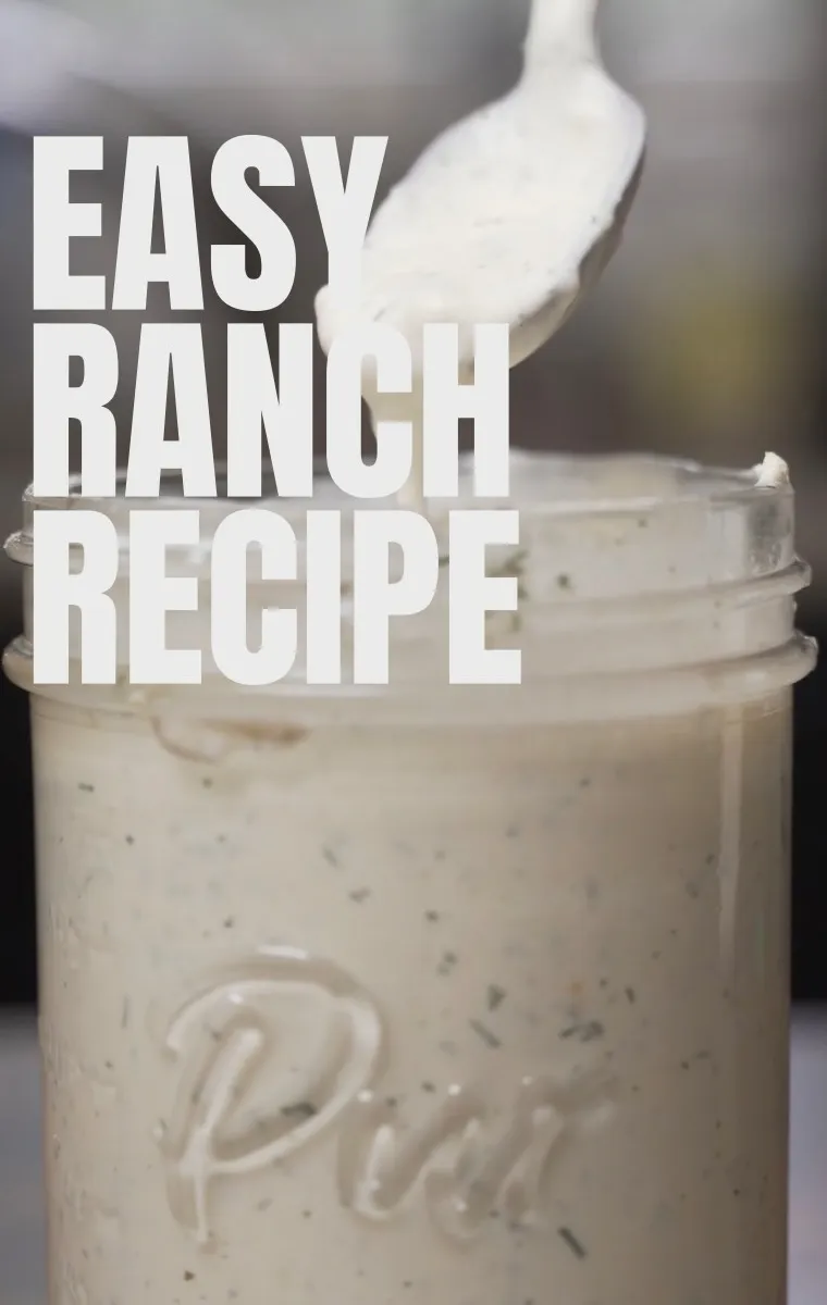 Simple Homemade Ranch Dressing