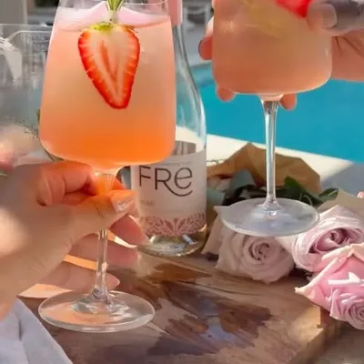 Recipe 'Rosé Sangria Mocktail'