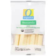 O Organics String Cheese, Organic, Mozzarella, Part-Skim, Low-Moisture