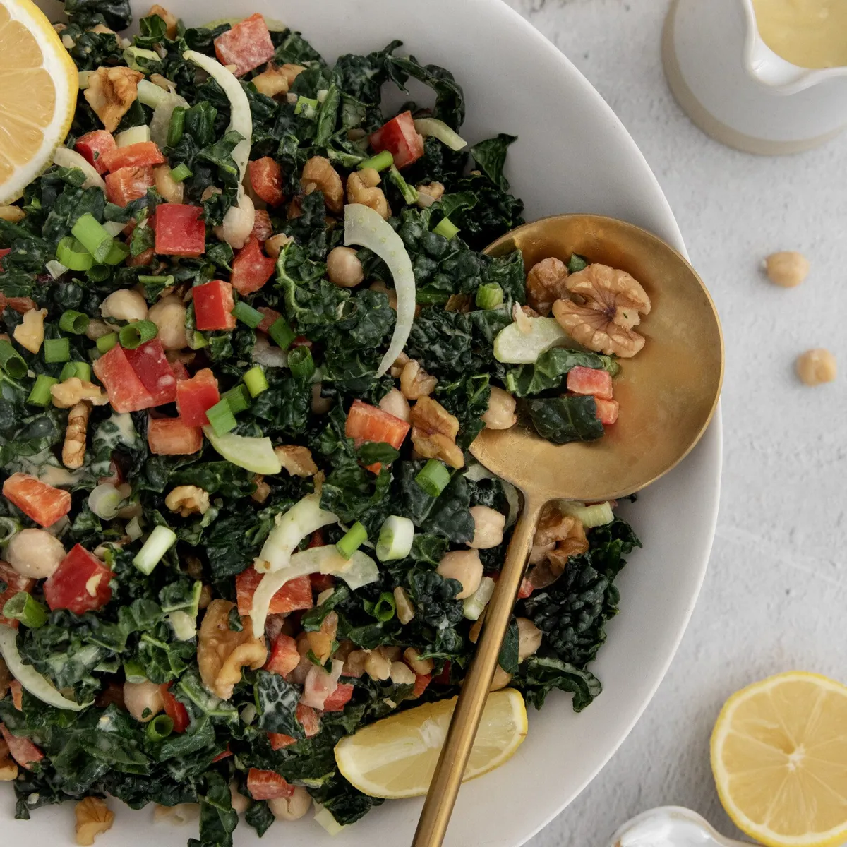 Tuscan Kale Chopped Salad
