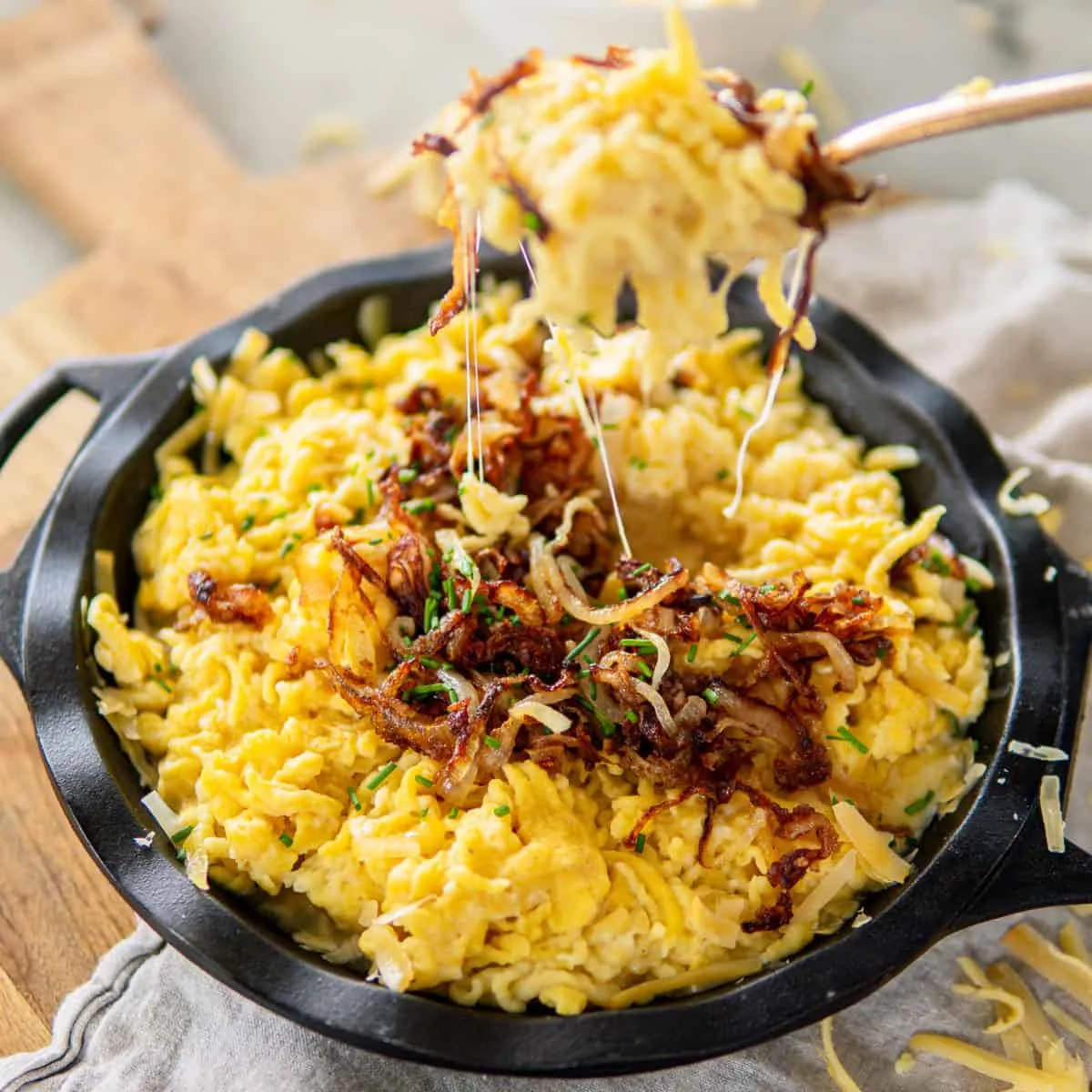 Easy Käsespätzle (German Cheese Spätzle)