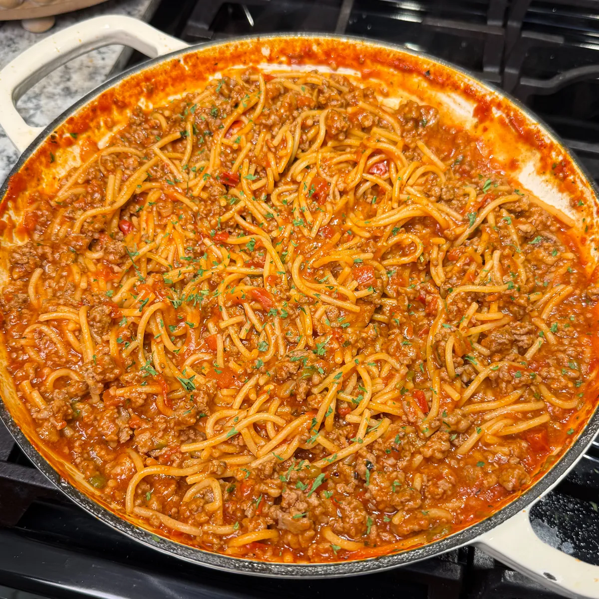 One Pot Spaghetti