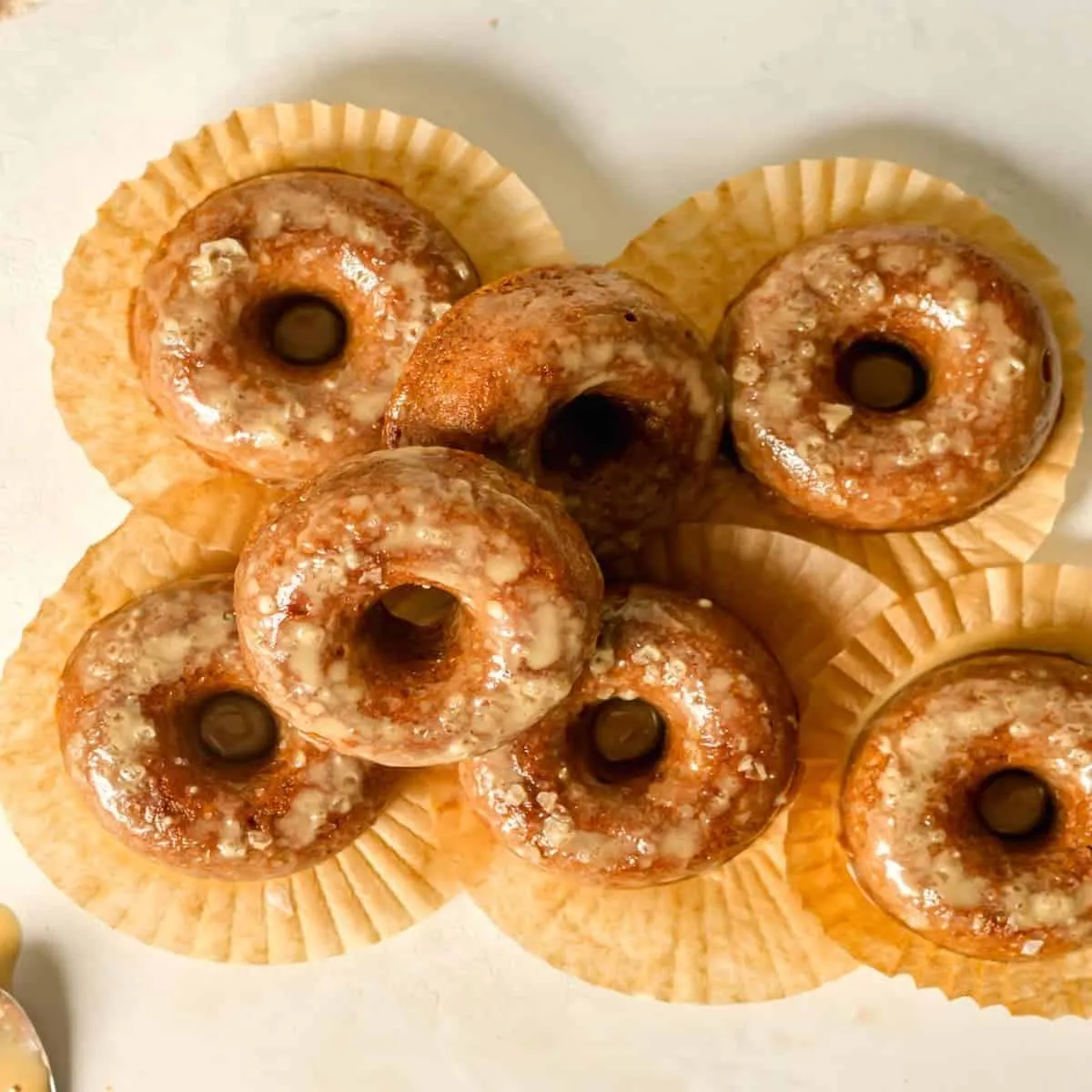 Baked Maple Glazed Donuts